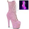 Pleaser - ADORE1040IG Platform Boots, Pole dance shoes - Pink Product image